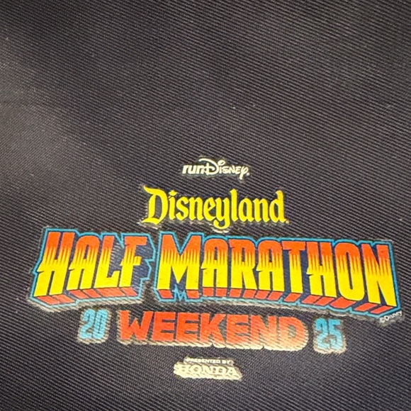 Disneyland Half Marathon Weekend 2025 Navy Blue Waist Pack/Fanny Pack - Picture 6 of 6